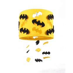 Lampa wisząca Batman żółta z czarnymi dodatkami